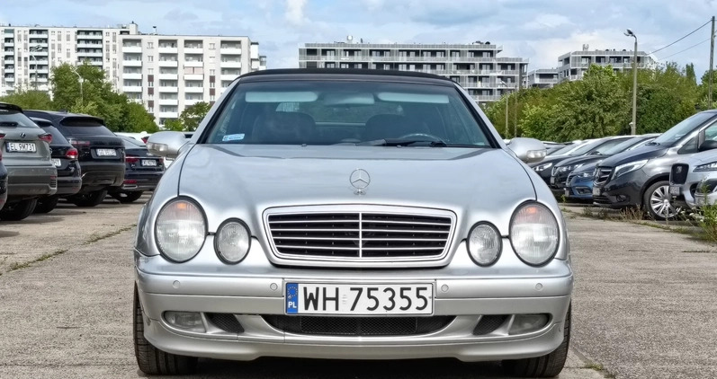 Mercedes-Benz CLK cena 24900 przebieg: 223000, rok produkcji 2000 z Warszawa małe 379